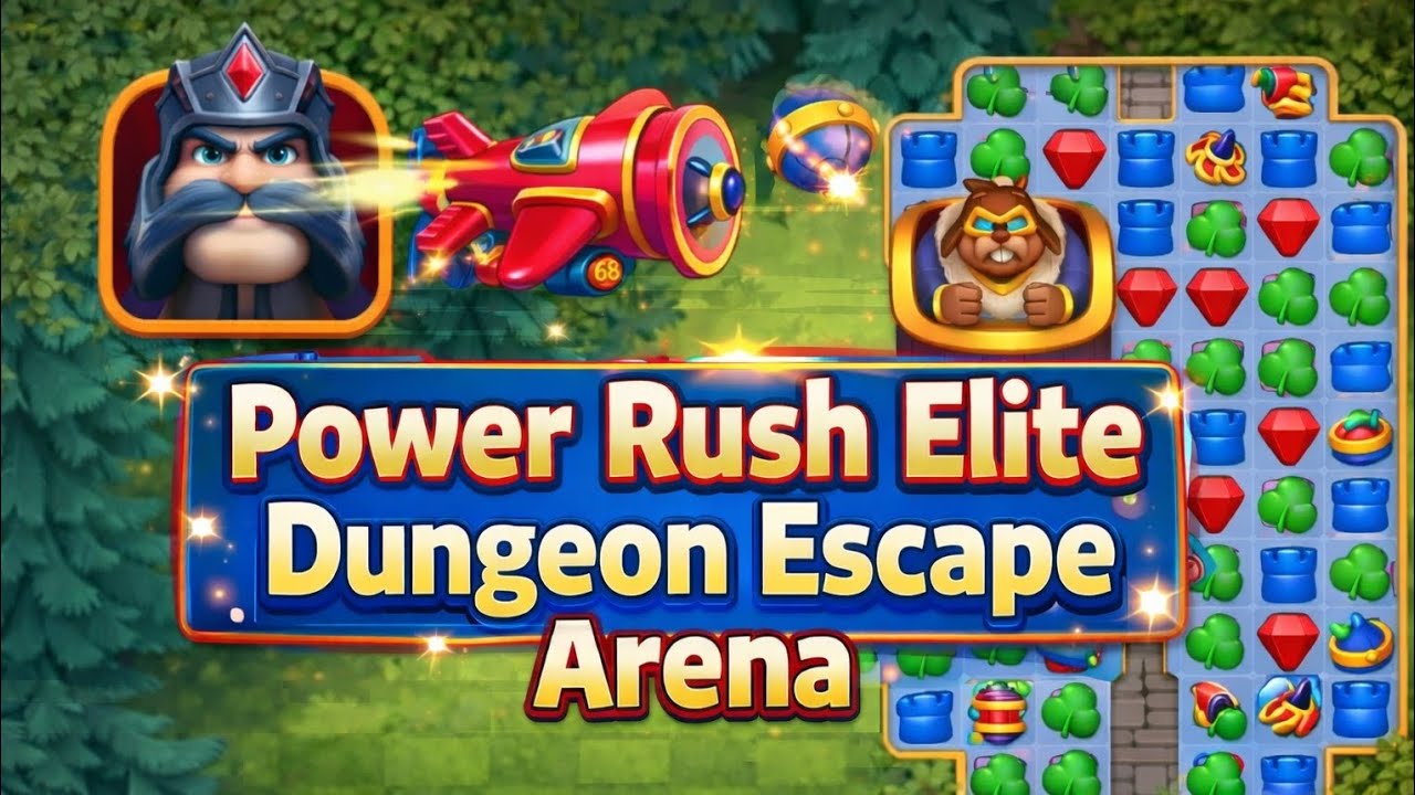 Royal Kingdom 🏰 Dungeon Escape ⚔️ Power Rush Elite 🚀 Champions Arena 
