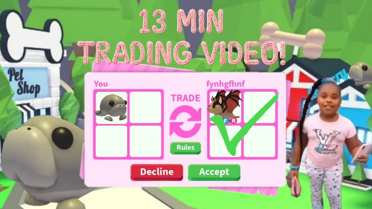 ☆13 Minute* Dugong TRADES. Gets super awesome stuff.