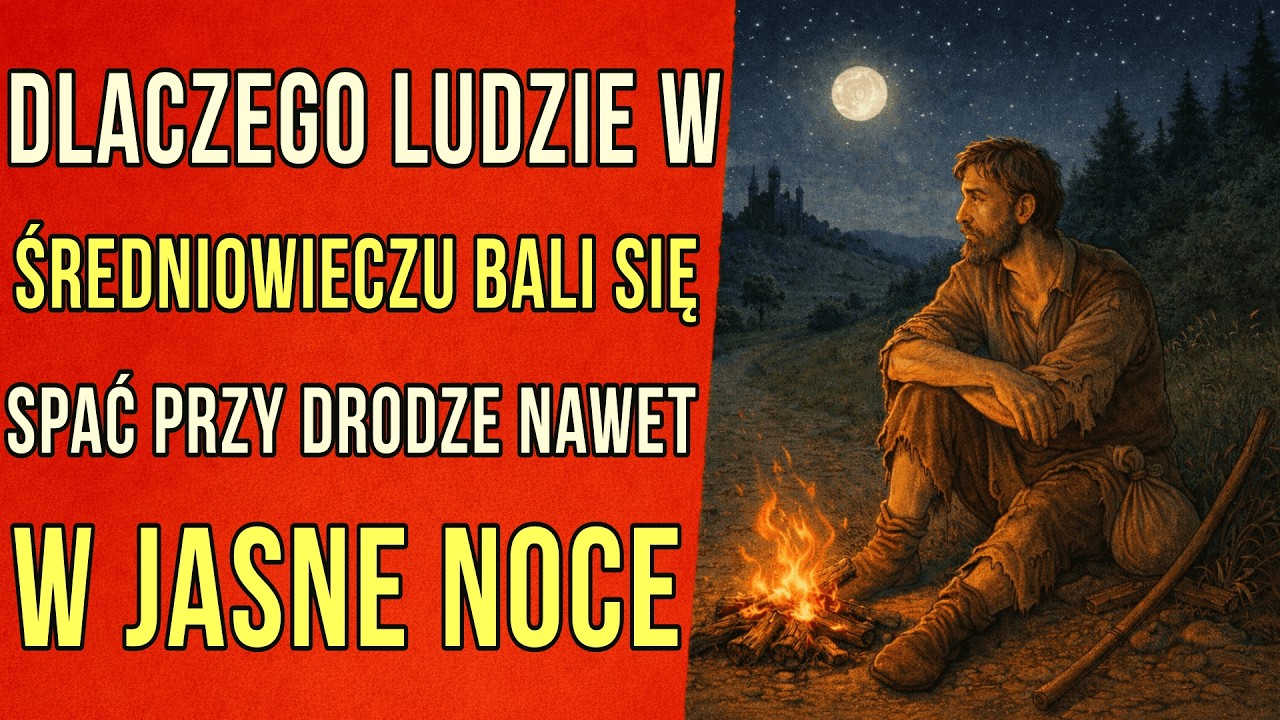 Dlaczego ludzie w średniowieczu bali się spać przy drodze nawet w jasne noce