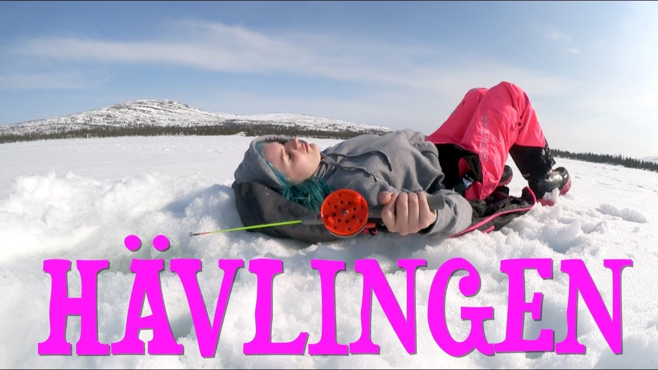 vlogg: FISKAR OCH KÖR SNÖSKOTER