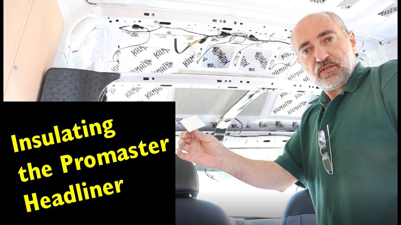 Серия сборки Van Life — утепление потолка Promaster