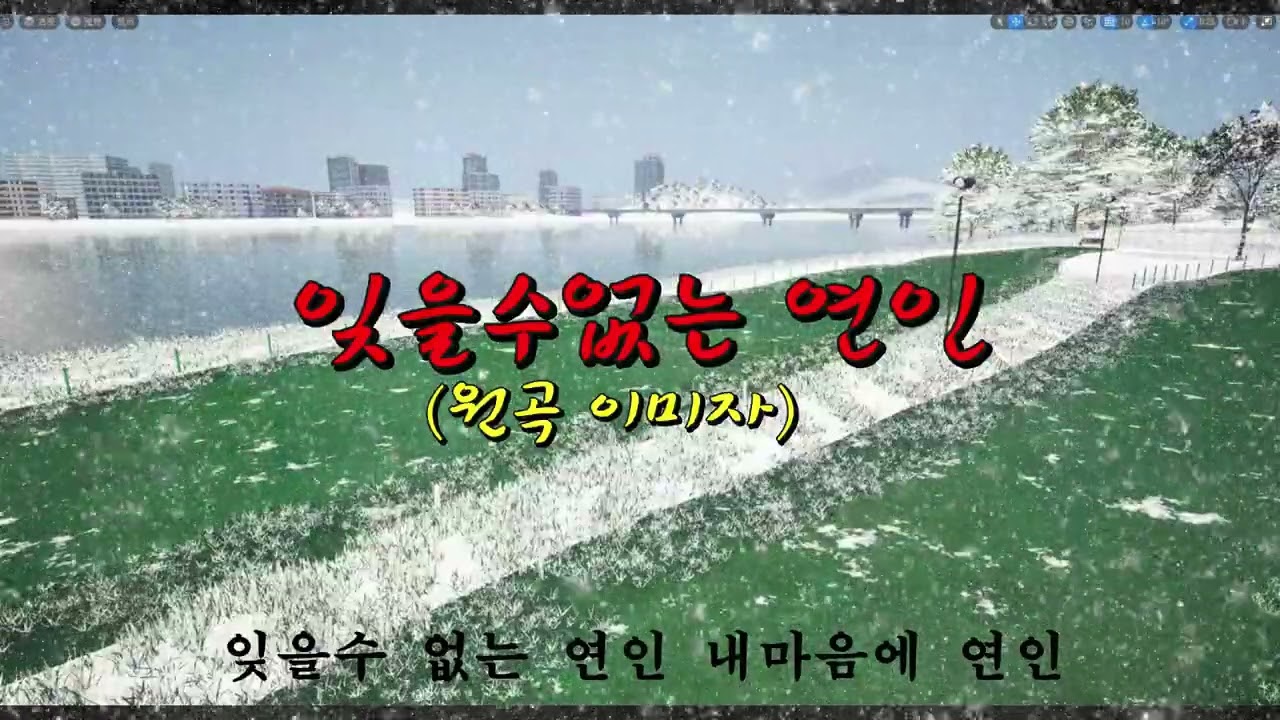잊을수 없는 연인(원곡 이미자)