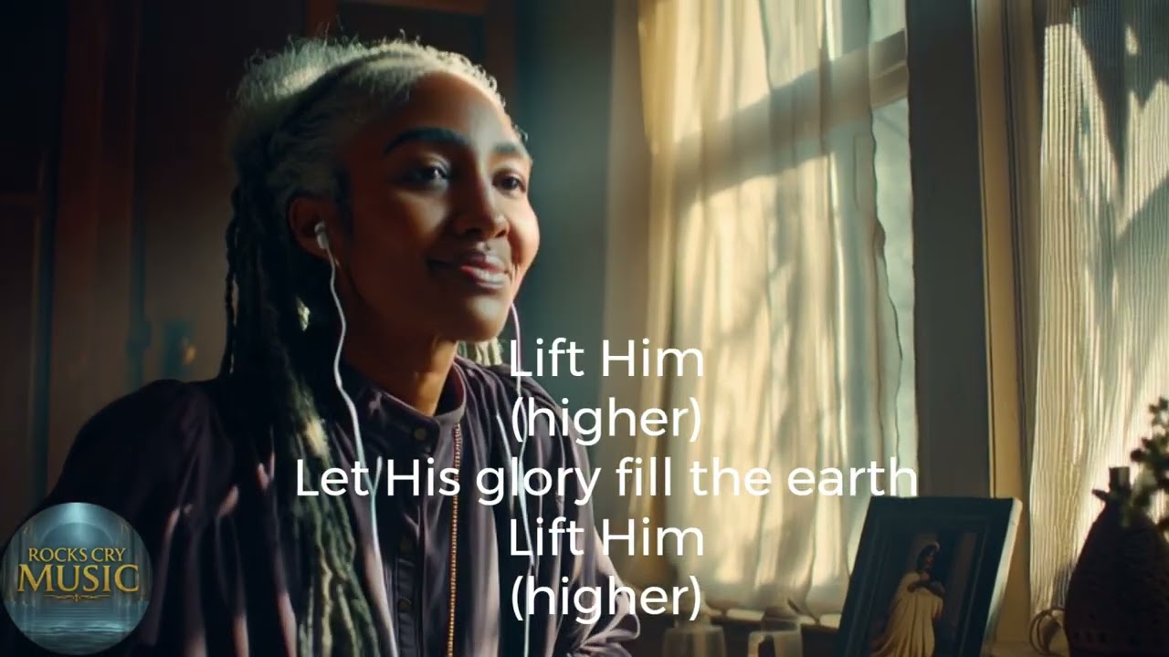 YAHWEH Be Lifted High ‑ ROCKS CRY (OFFICIAL LYRIC VIDEO)