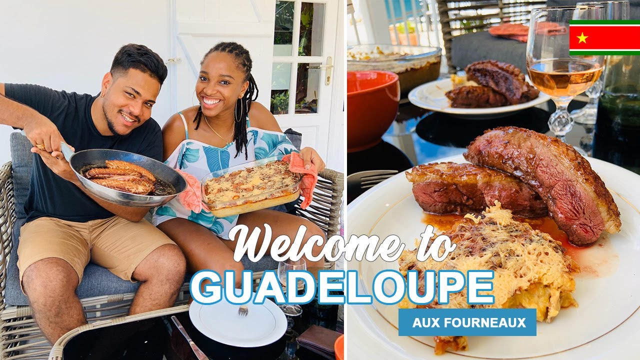 GUADELOUPE/EPISODE 6 : ON CUISINE DES PLATS LOCAUX AVEC UN JEUNE TRAITEUR GUADELOUPEEN !