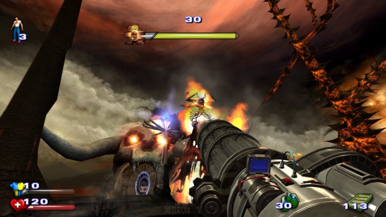 Serious Sam 2 - Count Kleerofski Boss Fight (Serious)