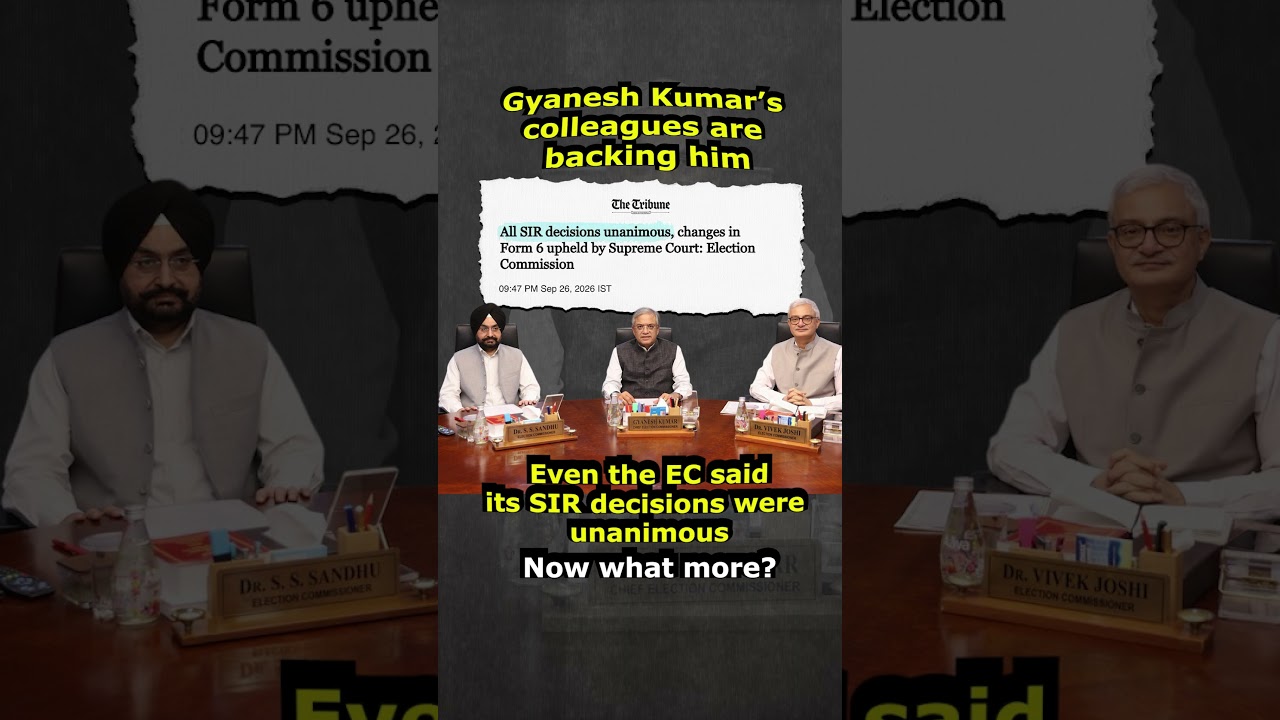 THREE COMMISSIONERS. ONE SIR DECISION. SO WHY IS ONE MAN BEING BLAMED FOR EVERYTHING? 🧐