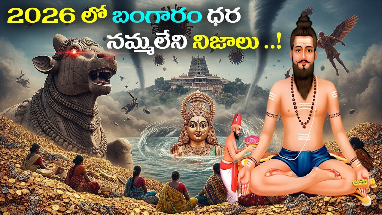 2026 లో బంగారం రేట్ గురించి  బ్రహ్మం గారి కాలజ్ఞానంలో చెప్పిన నమ్మలేని నిజాలు !