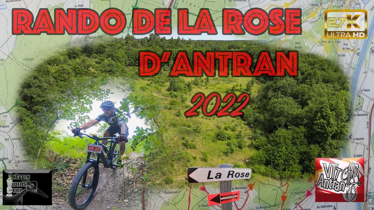 Rando VTT de la Rose d'Antran 2022