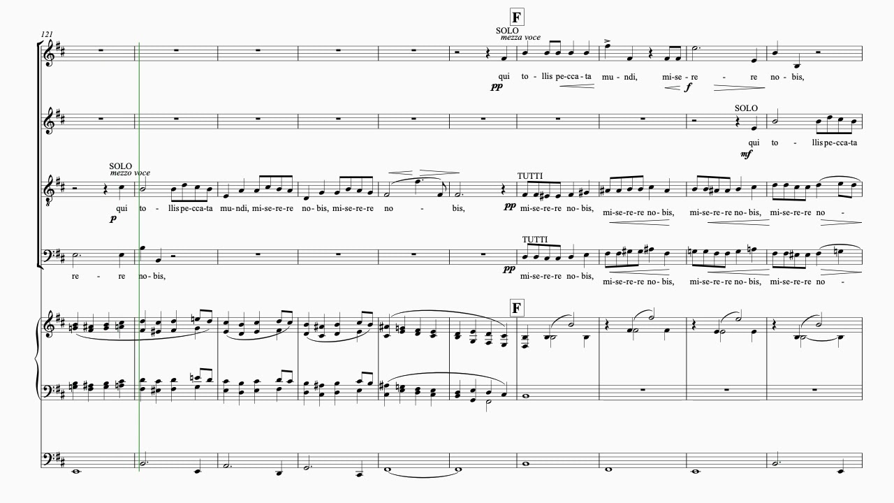 Antonín Dvořák: Missa in D - Gloria (Bas)