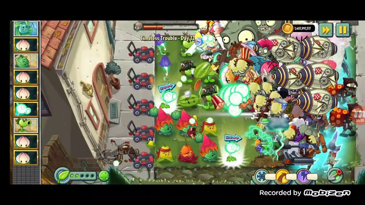 PVZ 2 Reflourished - Random Quest Series - Timeless Trouble - Day 12 - Timeless Trouble Showdown!!