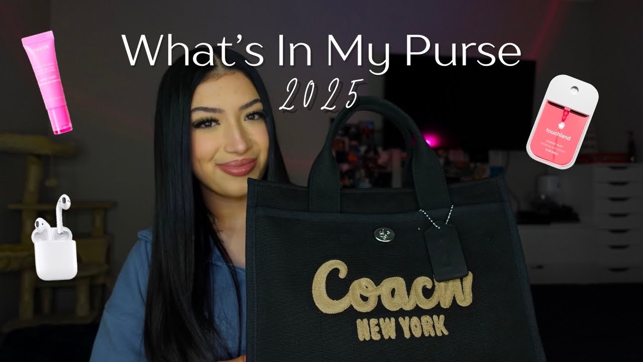 WHATS IN MY PURSE? | 2025 | everyday,girly essentials