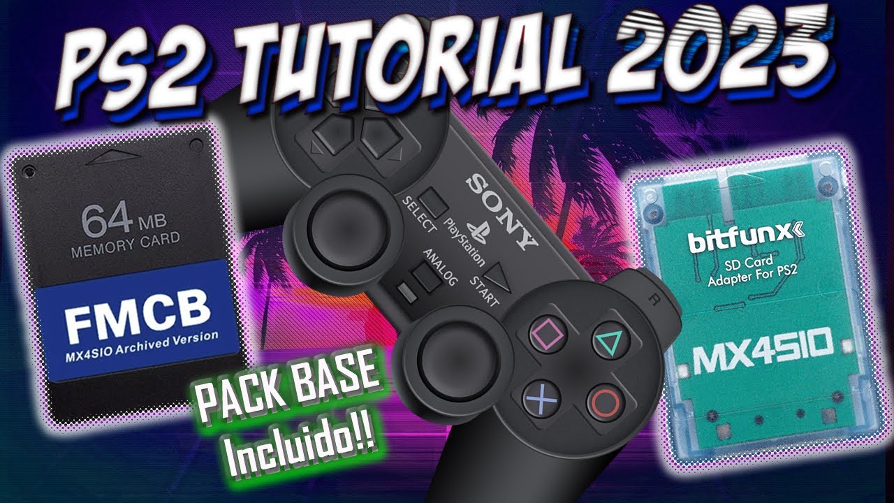 🔐 Tutorial PS2 USB o MX4SIO con FMCB y OPL para añadir juegos + Avance PACK AIO LNR 2023 #ps2