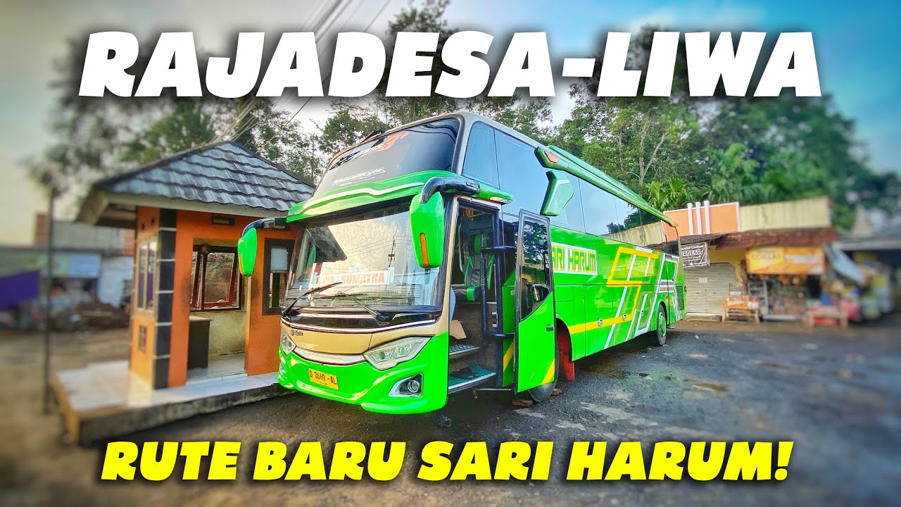 Perdana, Rute Pelosoknya Bus Legend SARI HARUM, ke Lampung Barat Dapet Gratis Makan Nasi Padang! #1