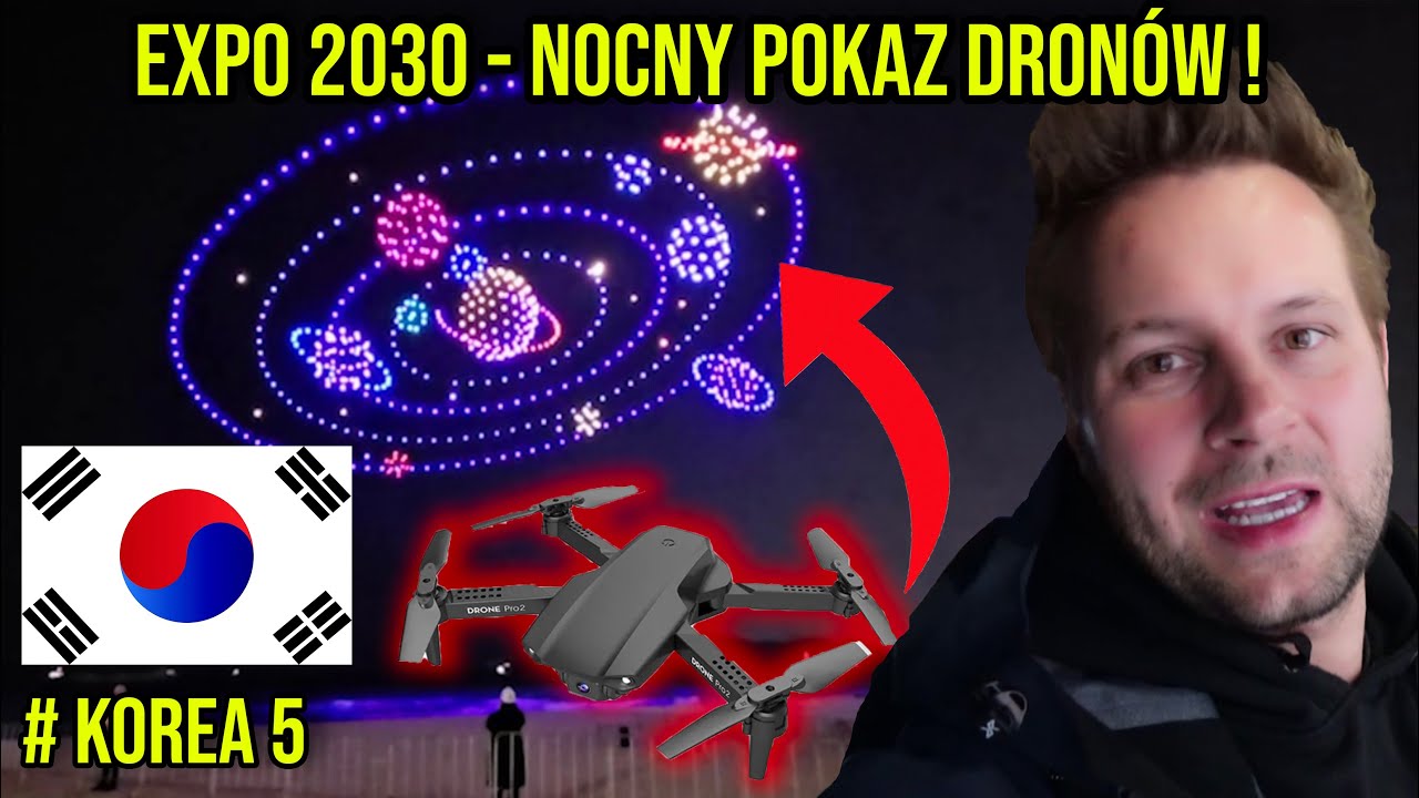 BUSAN - WYSŁALI DRONY NAD CAŁE MIASTO !
