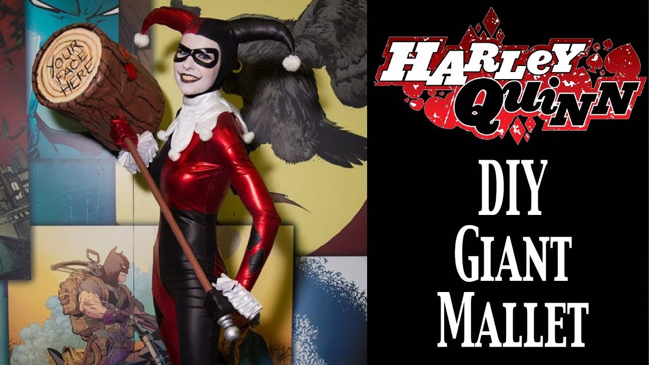 Harley Quinn Giant Hammer Tutorial (That Doubles as Storage Container)