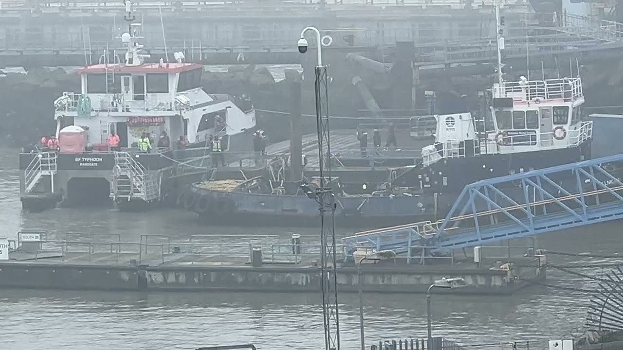 4th March, Ramsgate. Typhoon comes back in the fog.
