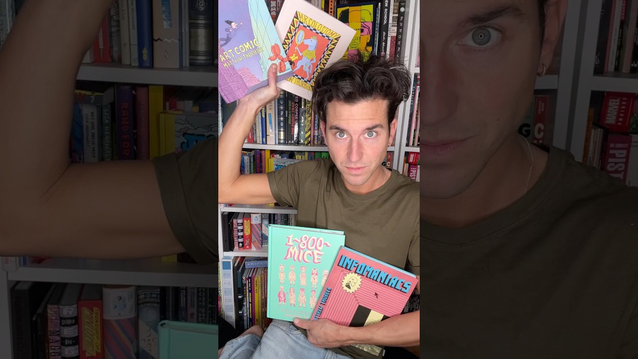 📚❤️ Matthew Thurber comics, a quick appreciation & overview 🙌👨&zwj;🎨 @drawnquarterly 🙏