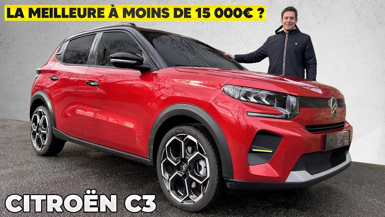 Essai Nouvelle Citroën C3 – À moins de 15 000€, une BONNE affaire ?