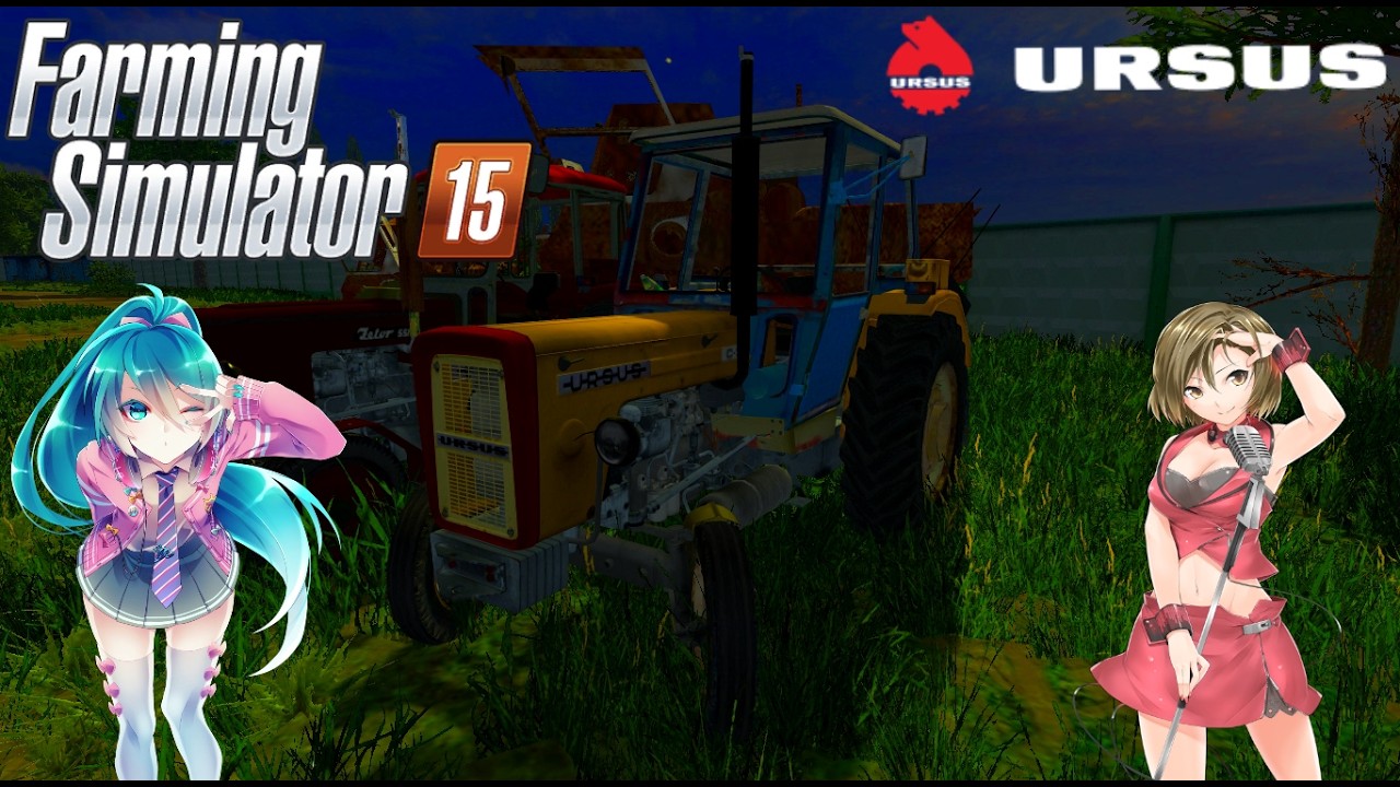 Farming Simulator 15 Mój Wydam Polski Ursus c 355 2WD Wersji Tur Złoty Kabina Czeska Lepsze