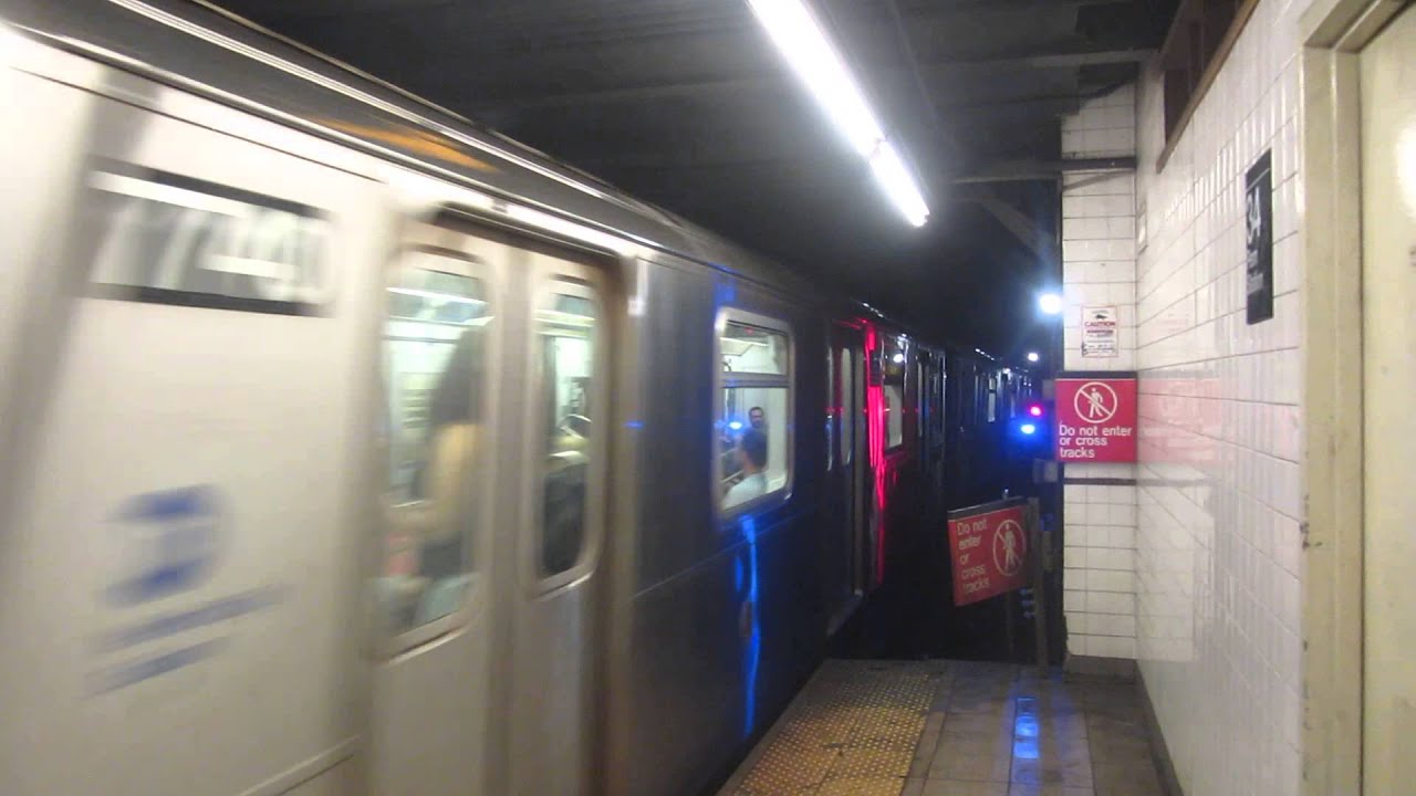 R142A (2) Train At 34th Street - Penn Station