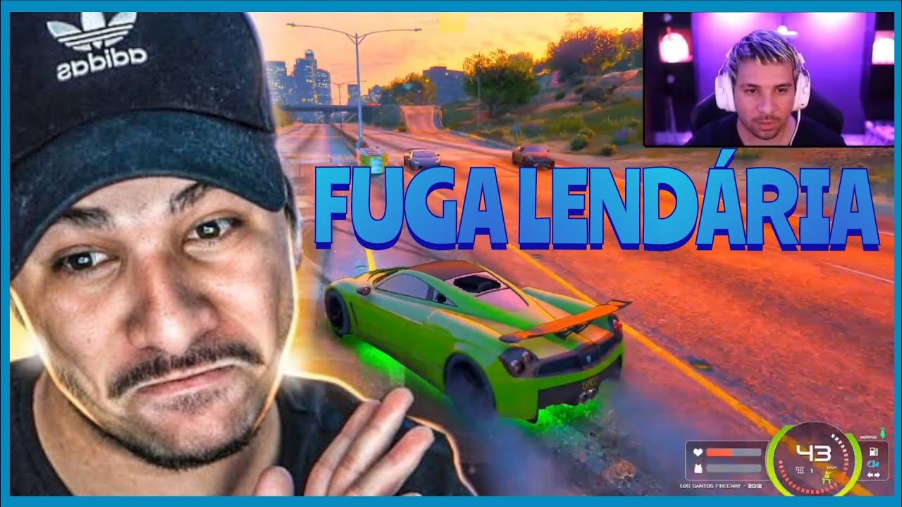 (PIUZINHO) CJ FUGA LENDÁRIA JUNTO COM O CORUJA 😱🏎️GTA RP CIDADE ALTA CLIPS 🎥👌💯