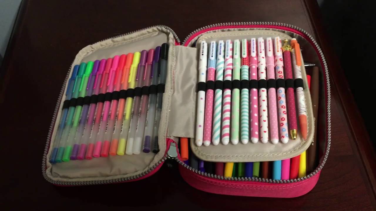 What's in my Kipling 100 Pens Case