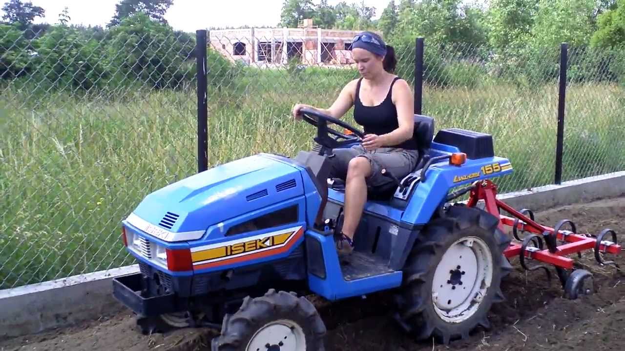 Iseki TU 155 Sprzedaż mini ciągników sadowniczych.  www.sklep.akant-ogrody.pl