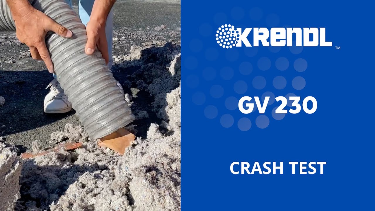Crash Tests Krendl GV230 Retrait d'isolant humide & débris