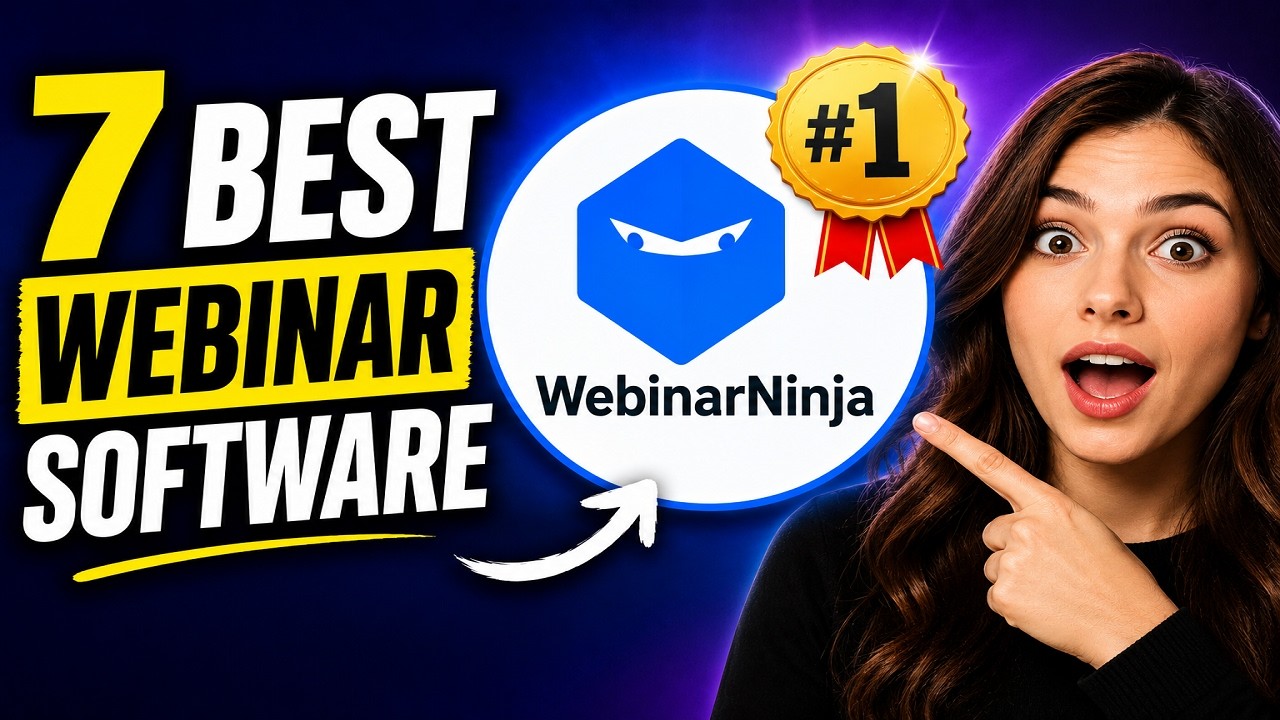 7 Best Webinar Software in 2026 (Ranked) | Why WebinarNinja Wins