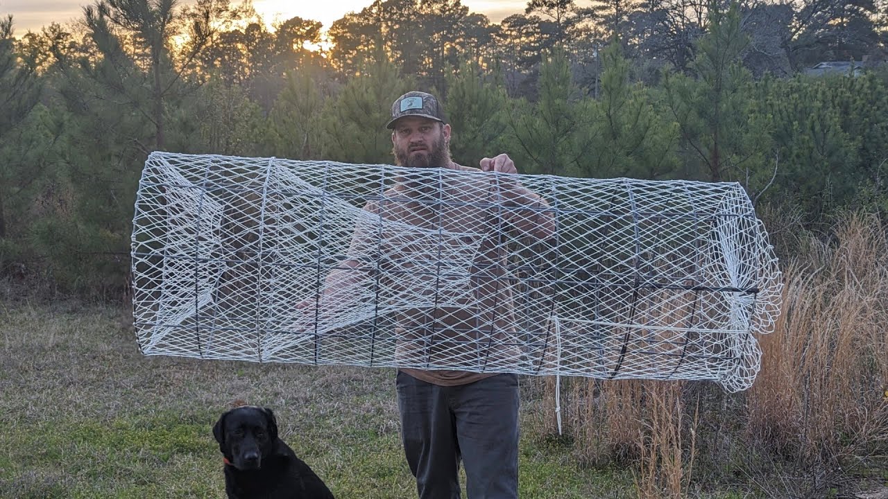 BUILDING The ULTIMATE Catfish Wire Net