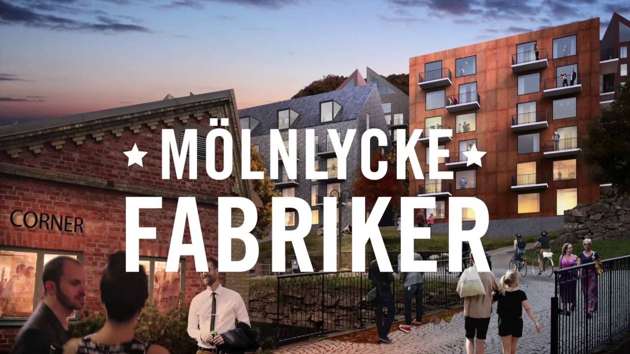 M&ouml;lnlycke Fabriker - En ny stadsdel med historia