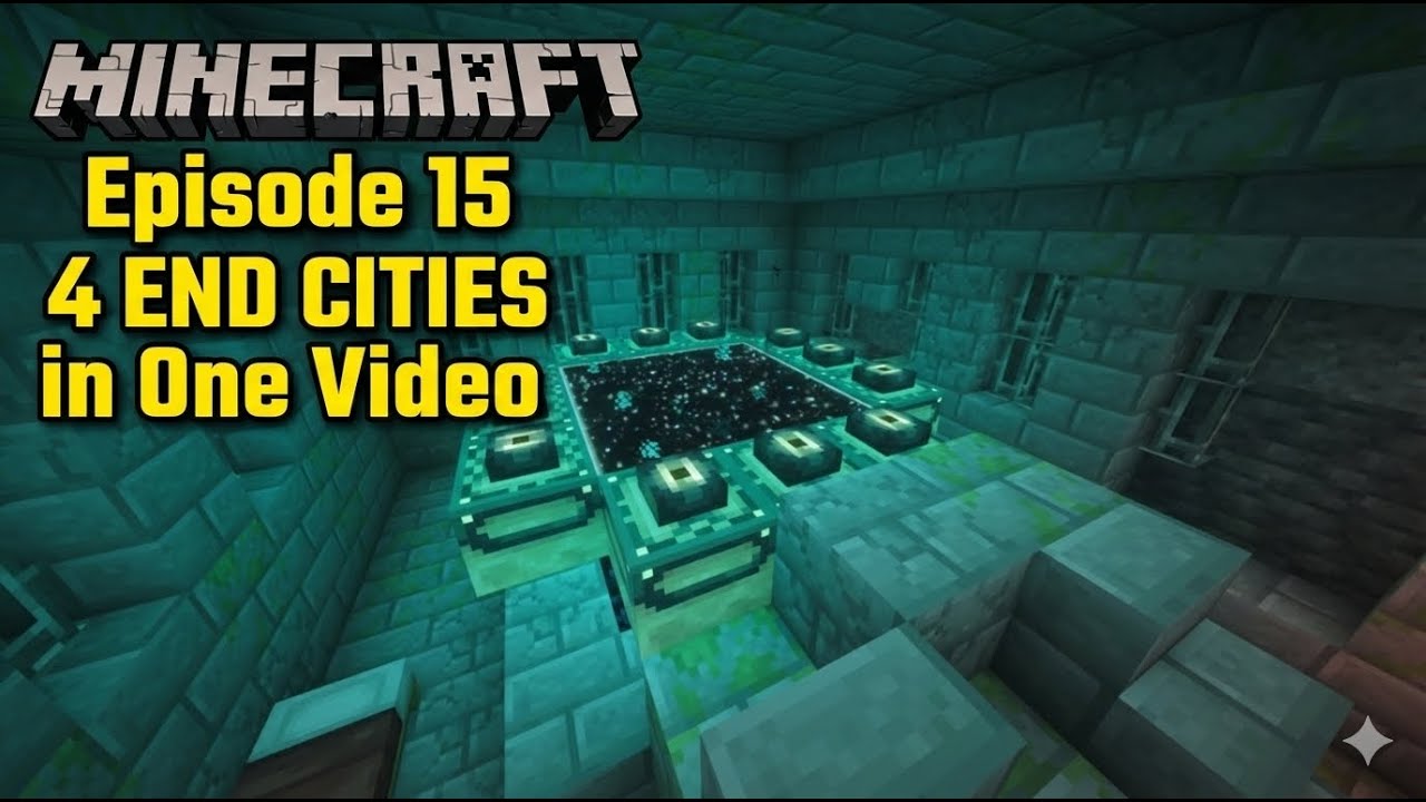 4 END CITIES in One Video?! | Minecraft Survival Let's Play | Episode 15