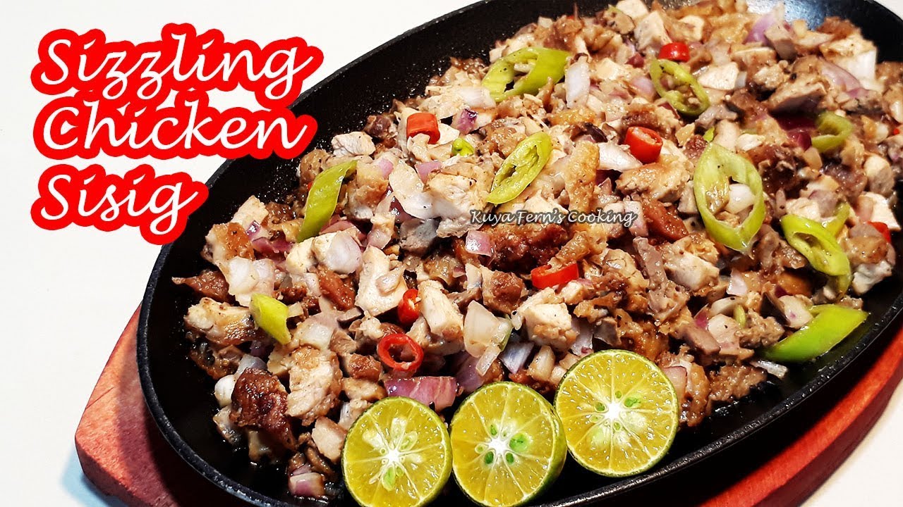 HOW TO MAKE KFC STYLE SIZZLING CHICKEN SISIG!!!