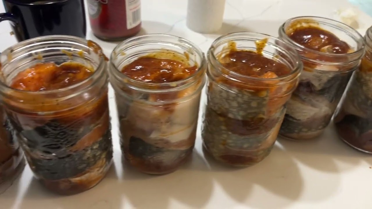 Iron Man Kitchen Canning Lake Trout