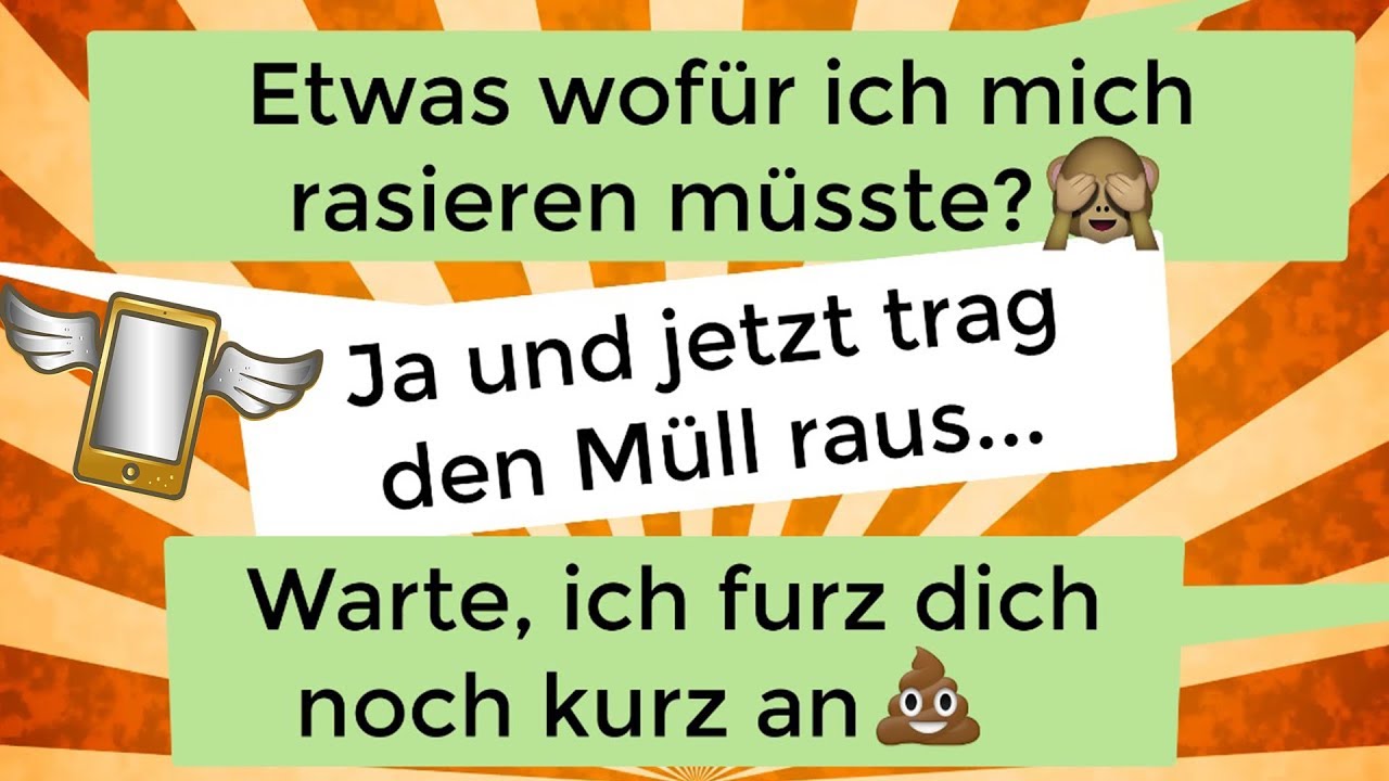 17 witzige Whatsapp Chatverläufe zwischen Pärchen 📲💣