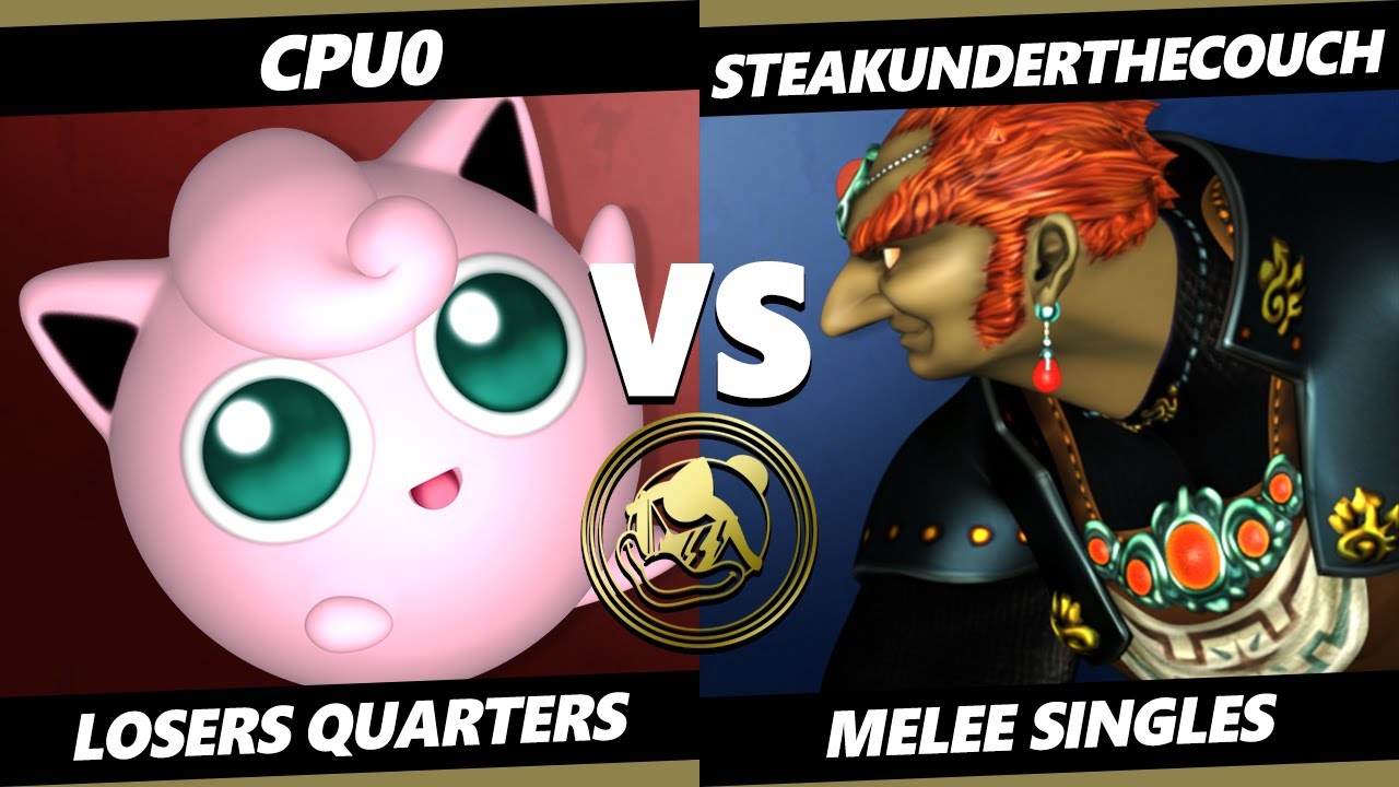Daddy's Den Top 8 - SteakUnderTheCouch (Peach, Ganondorf) Vs. CPU0 (Jigglypuff) Smash Melee - SSBM