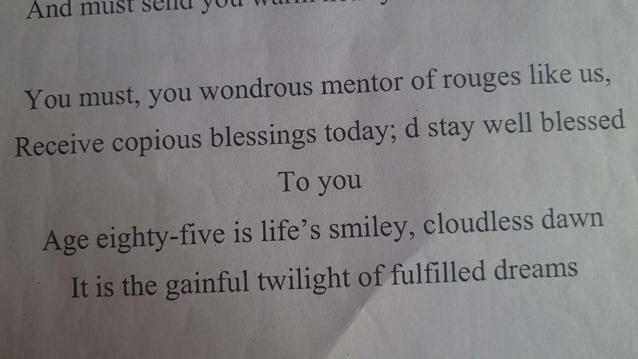 Hearty Garlands Poem Analysis by S. O. H. Afriyie-Vidza