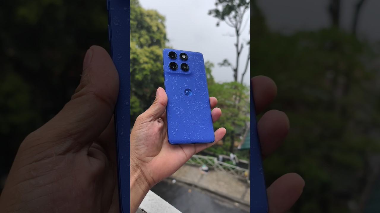 Motorola Edge 60 Pro Outdoor test IP69🔥