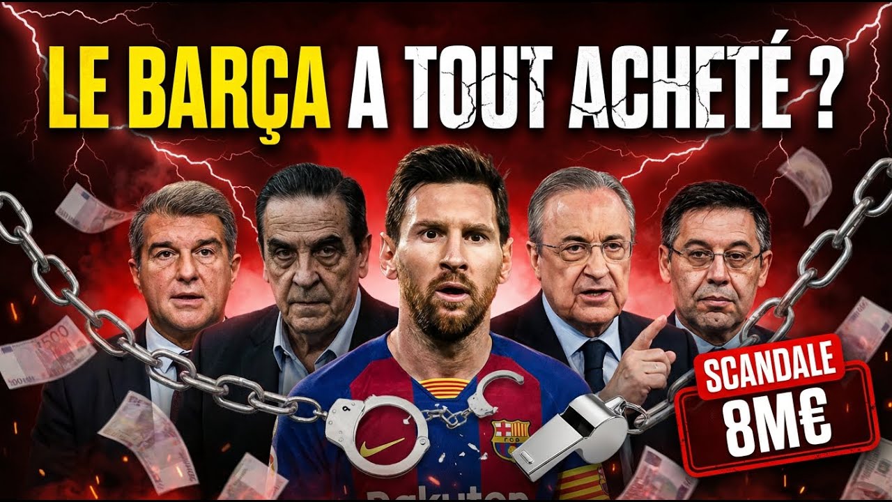 🚨 AFFAIRE NEGREIRA : LE BARÇA A PAYÉ 8 MILLIONS POUR CONTRÔLER LES ARBITRES ?! 💀⚽