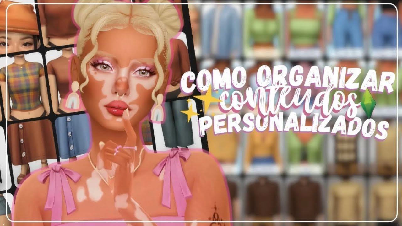 The BEST WAY to ORGANIZE CUSTOM CONTENT in The Sims 4 | CattSims