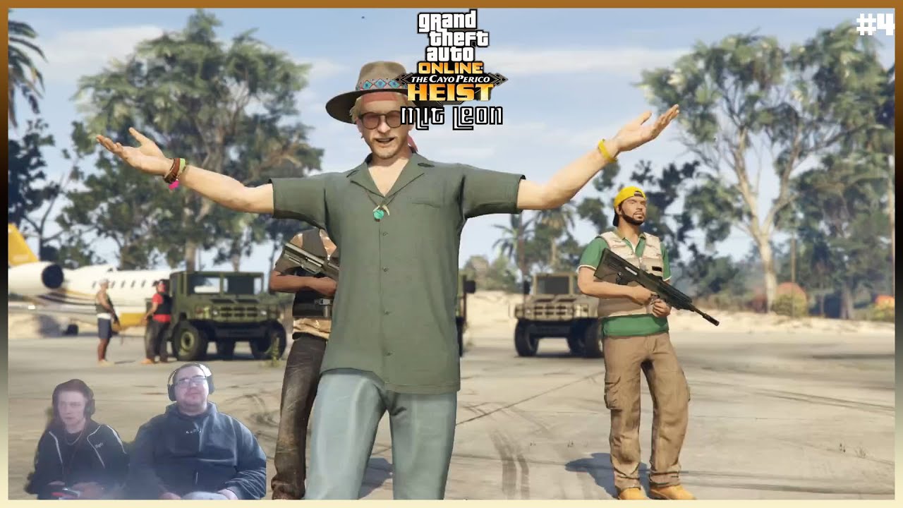 Joker & Leon reisen nach Cayo Perico (GTA Online mit Leon #4)
