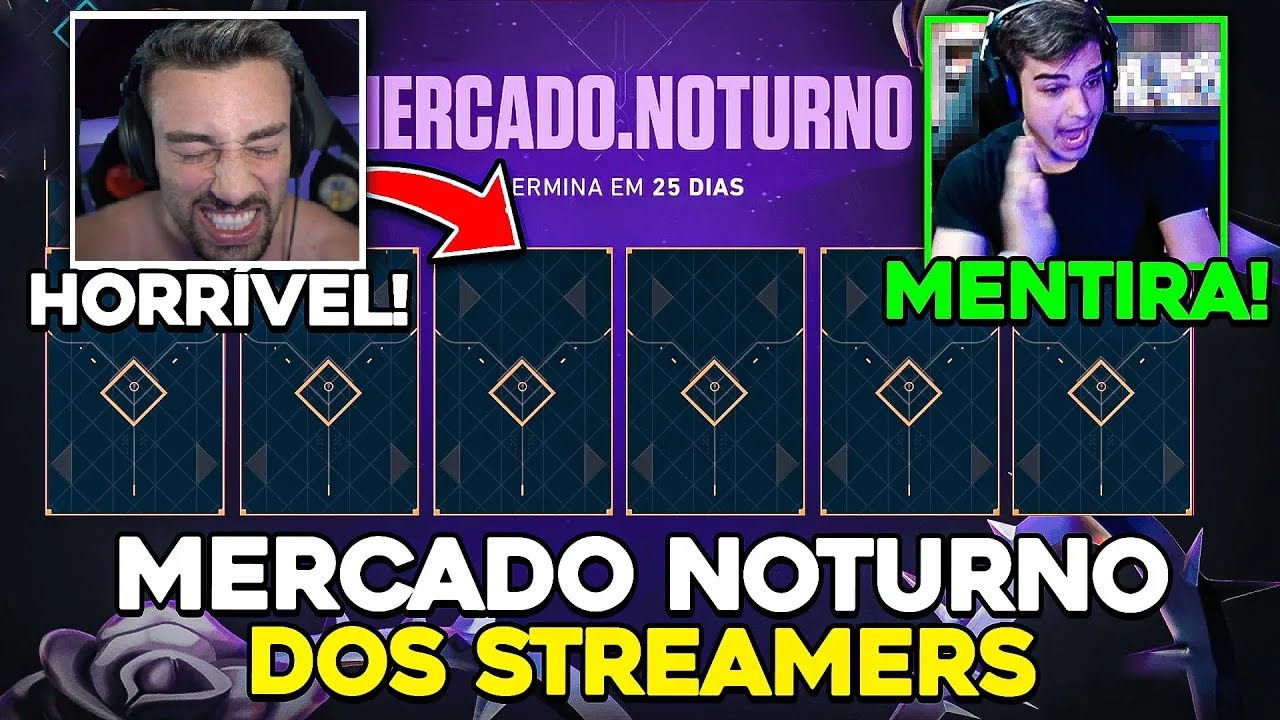 COMO FOI O MERCADO NOTURNO DOS STREAMERS!