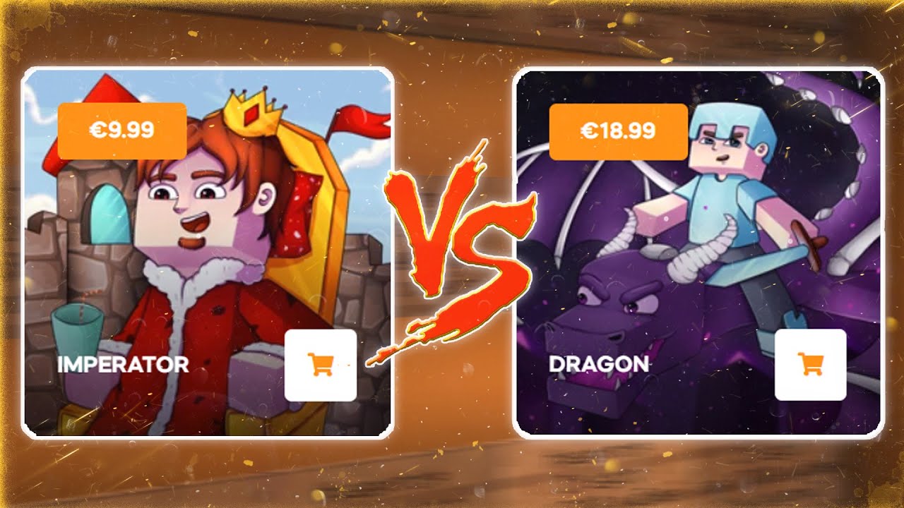 IMPERATOR vs DRAGON - какой ДОНАТ ЛУЧШЕ на Риливорлд? ЛУЧШИЙ донат на REALLYWORLD в Майнкрафт