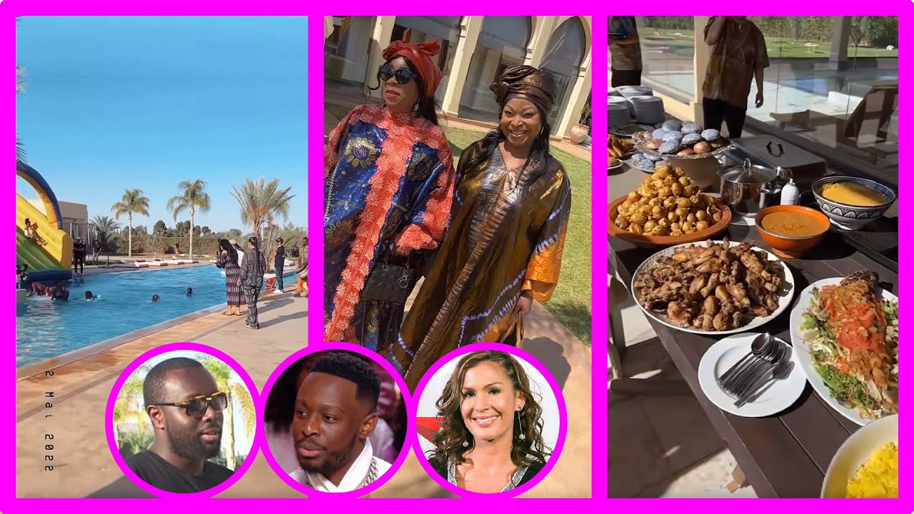 Maître Gims fête la Korité chez lui au Maroc avec DADJU, VITAA accompagné d'1 bon MAAFÉ et du YAASSA