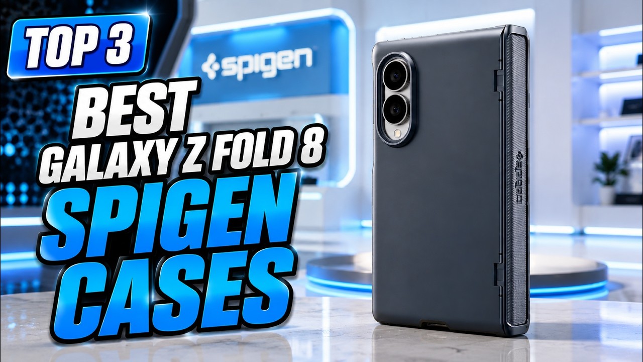 Топ-3 лучших чехла Spigen для Galaxy Z Fold 8!🔥