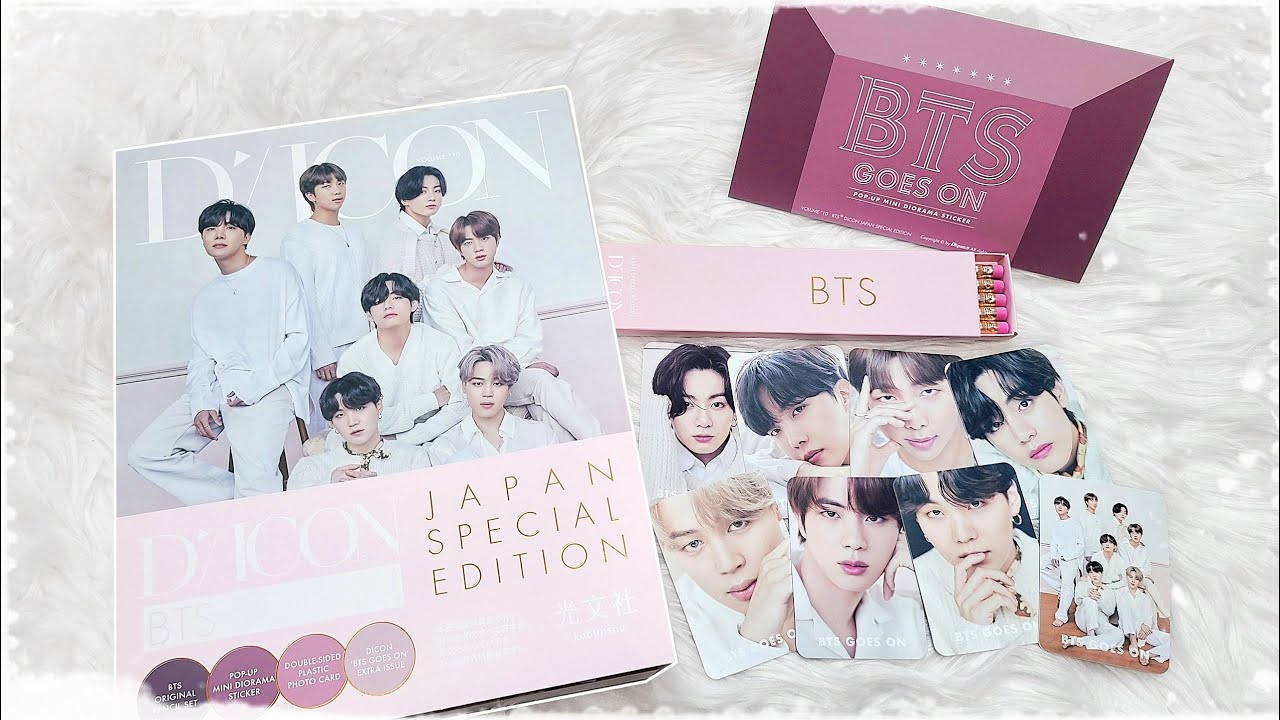 🌸벚꽃 감성 충만한 방탄소년단 일본 디아이콘 언박싱 BTS DICON JAPAN SPECIAL EDITION Unboxing🌸