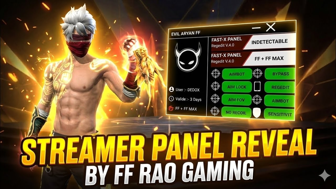 What is streamer panel? Dark reality of all  streamers. #freefire #trending #gaming #streaming #live