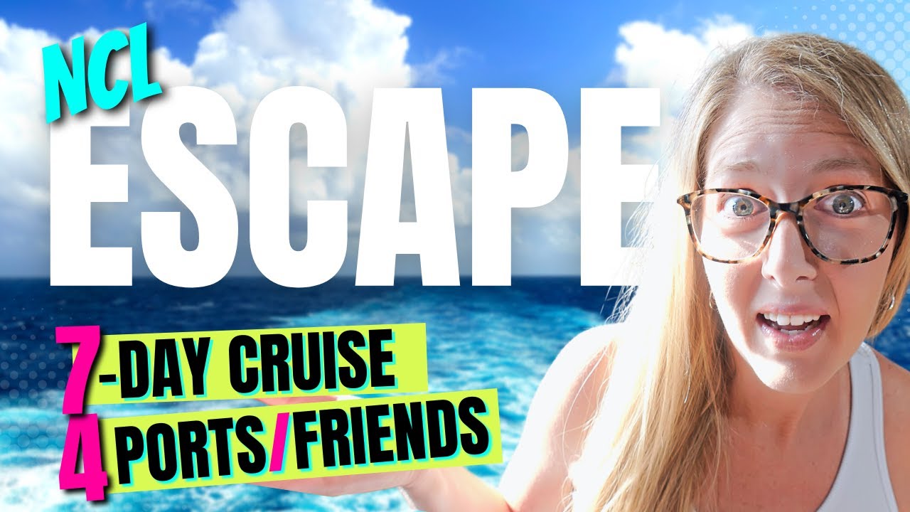 Setting Sail On Norwegian Escape: A 7-day Caribbean Cruise With Friends! (Vlog 1)