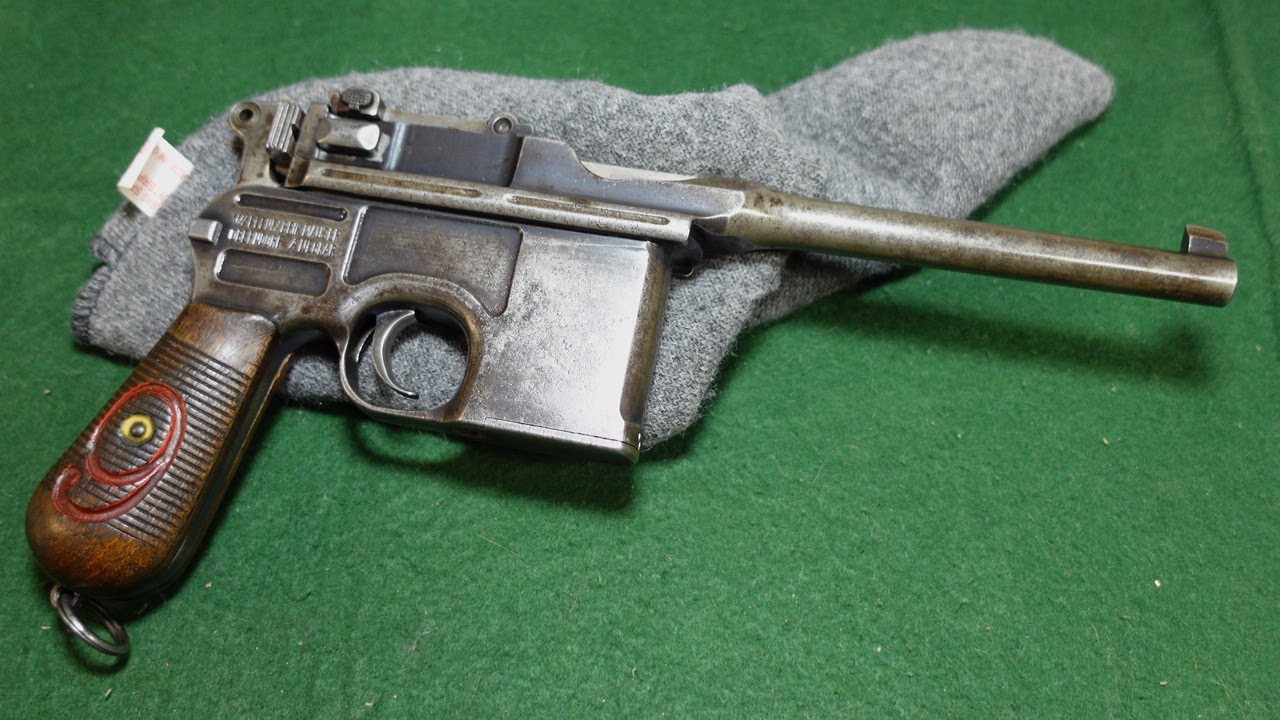 The Last Mauser Red 9 Broomhandle Made?  A Look at an Extremely Late Production Red Nine.