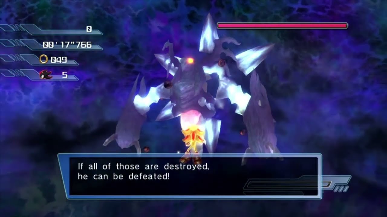 Sonic The Hedgehog (2006) Solaris Phase 1+2 Boss REVERSED